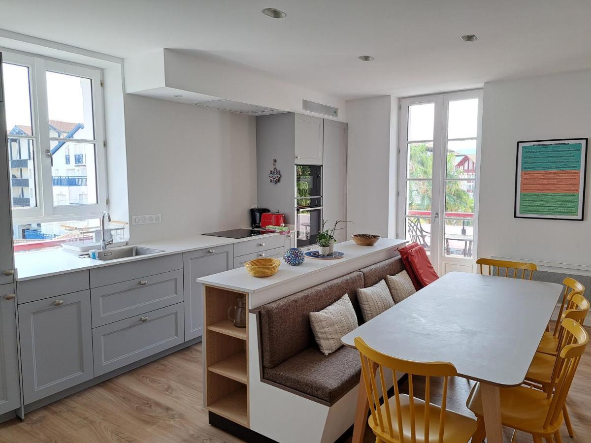 Superbe Appartement T3 Au Centre Plage .Parking Андай Экстерьер фото